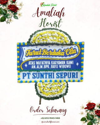 Papan Bunga Duka di Nyompok
